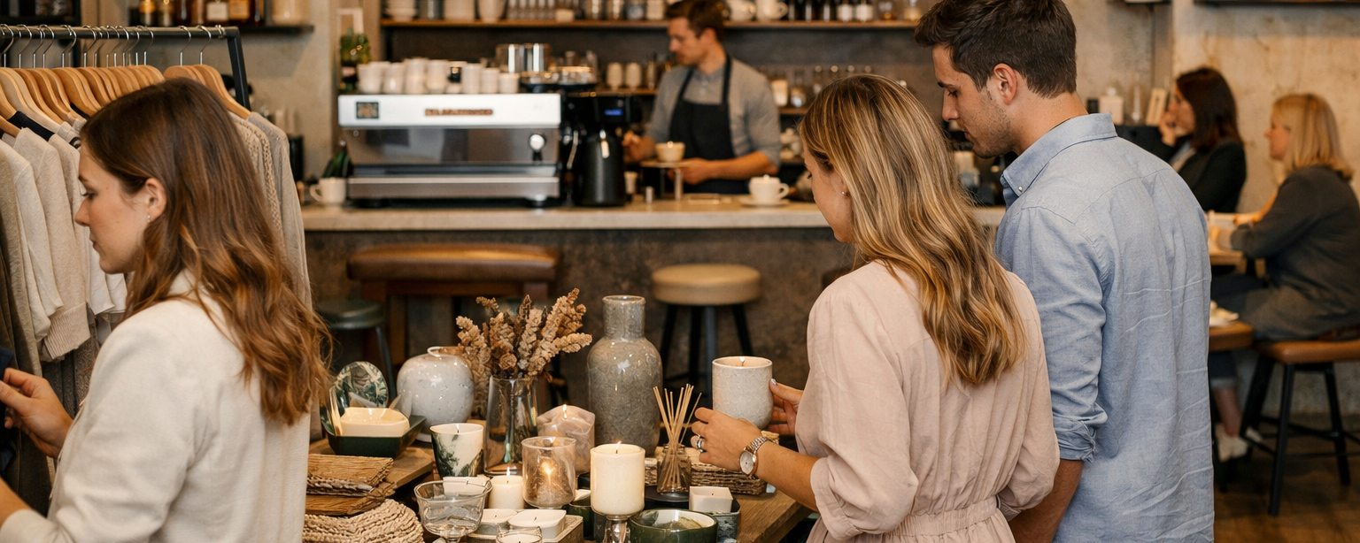 Etablierter Concept Store mit Café & Erlebnischarakter